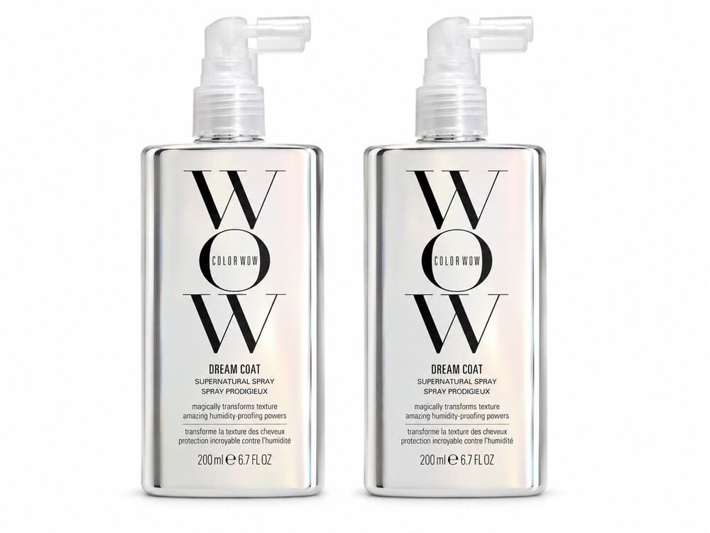 2x Color Wow Dream Coat Supernatural Spray 6.7 fl oz 200ml Anti-Frizz